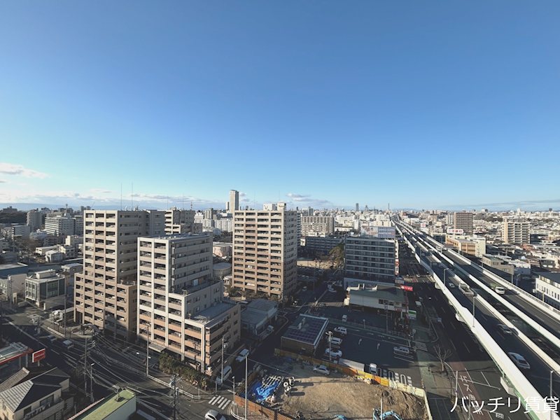 エスプレイス名古屋神宮前 ベランダ