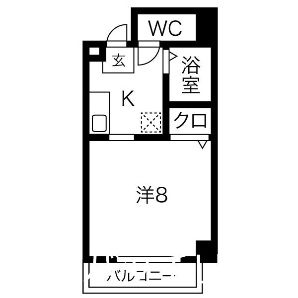ルフィール八田 間取り