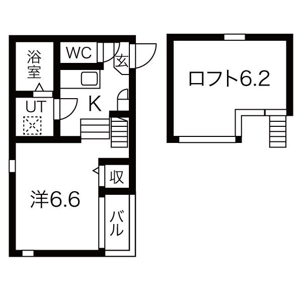 ハーモニーテラス中江 間取り