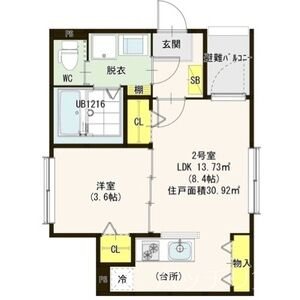 愛知県名古屋市中川区松葉町１丁目 間取り