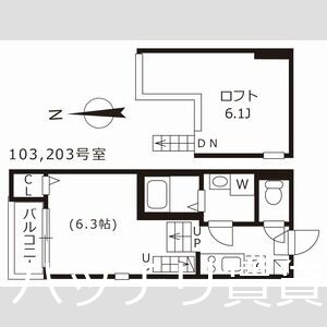 ハーモニーテラス上名古屋 間取り