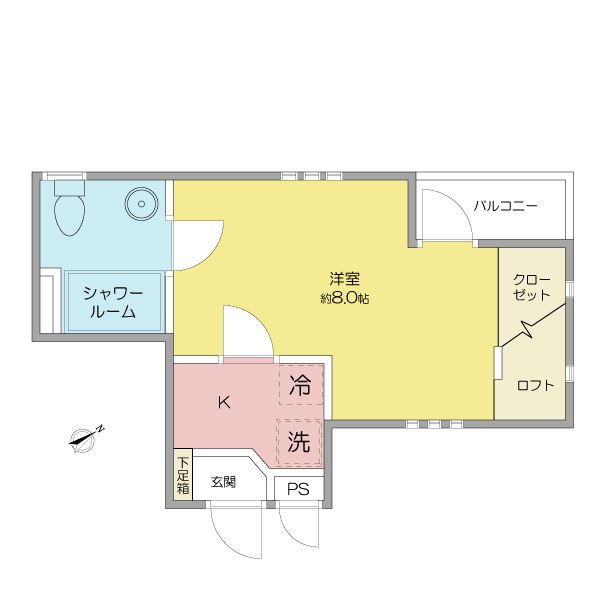 メゾンド・ソレイユ 間取り