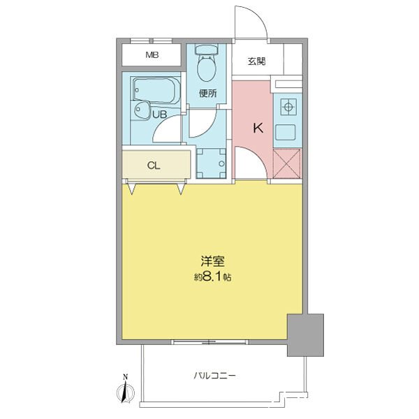愛知県名古屋市中川区荒子１丁目 間取り