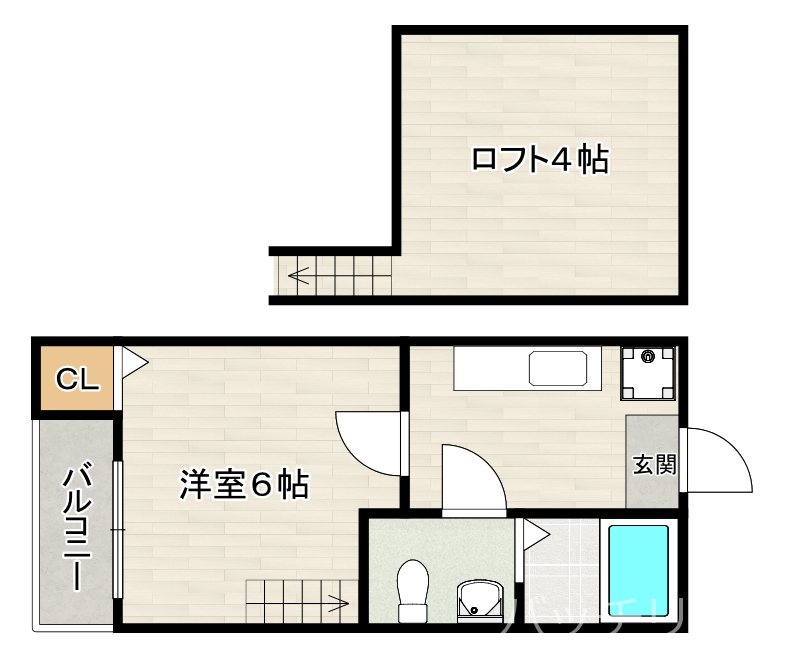 ガーラ大橋 間取り