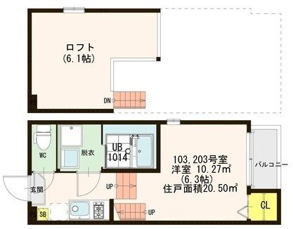 ディアレスト愛宕  間取り