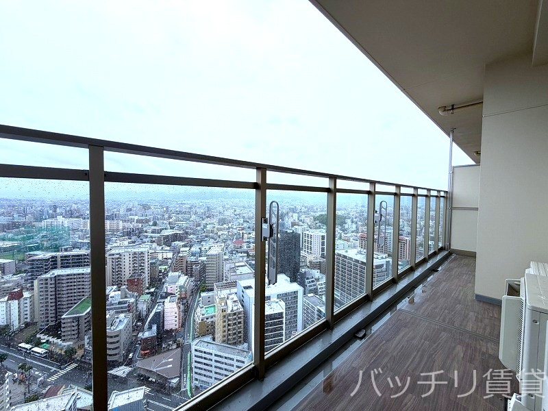 BrilliaTower西新  ベランダ
