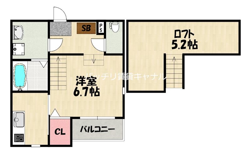 MAISON de AMBER 井尻 間取り