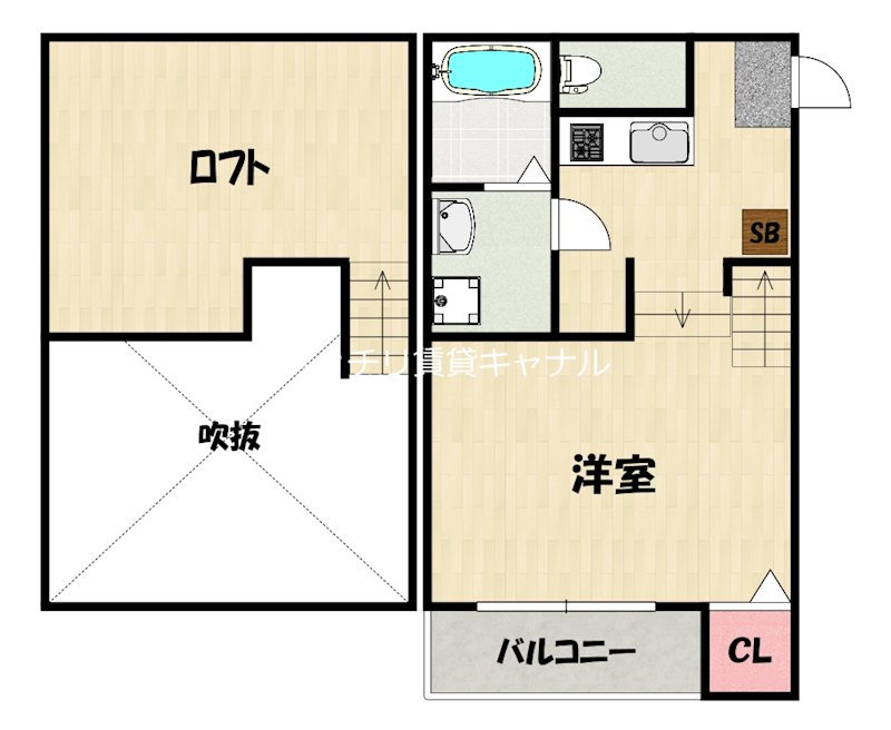 Sky Grace 西片江 間取り