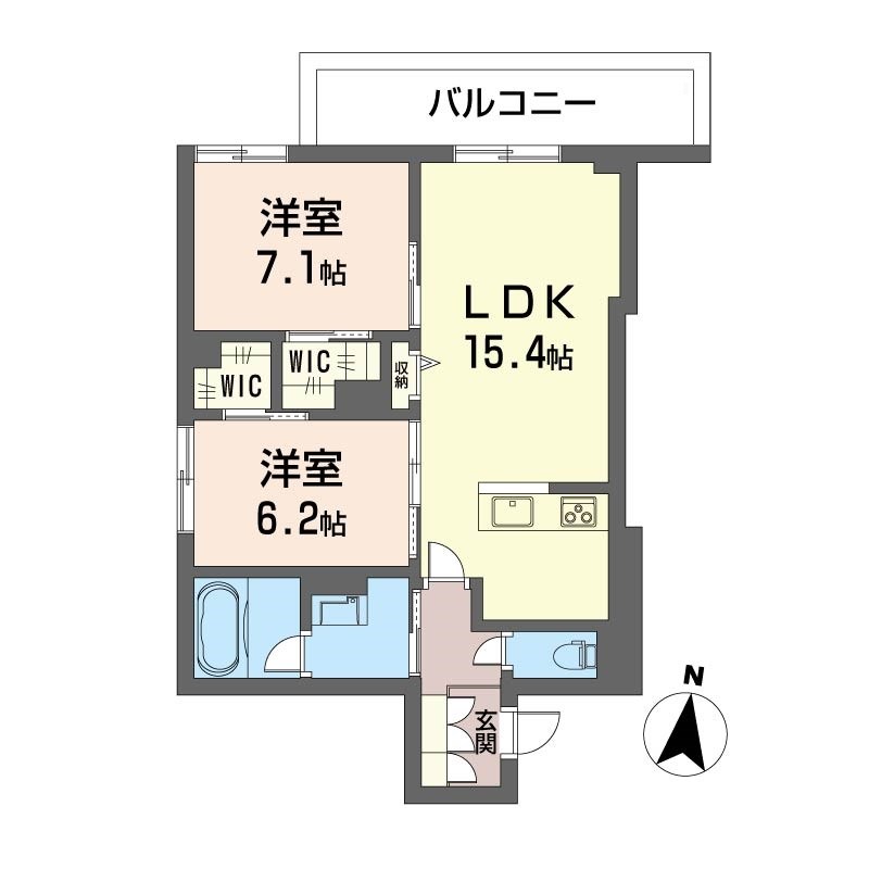 グランディール立石 間取り