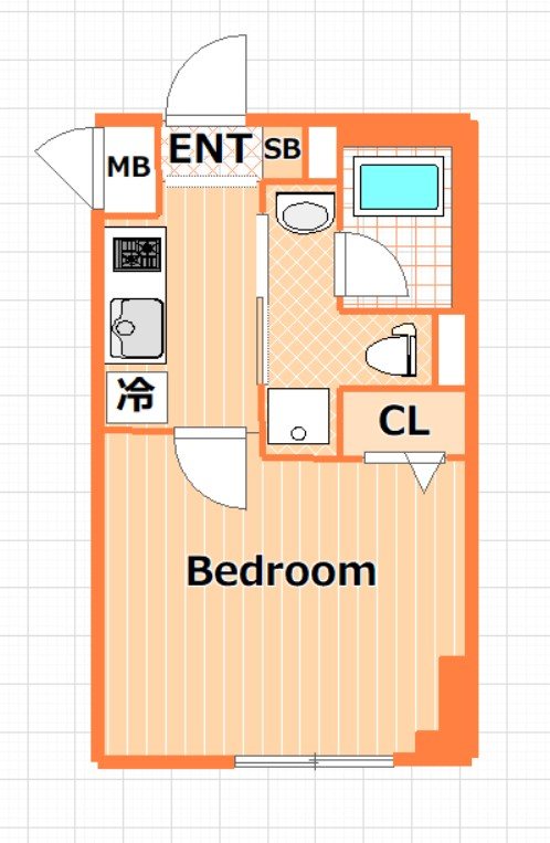 SHOKEN　Residence横浜生麦Ⅲ 間取り