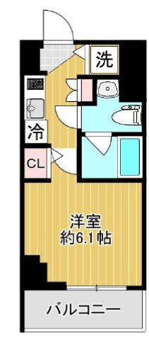 SHOKEN　Residence新丸子Ⅱ 間取り