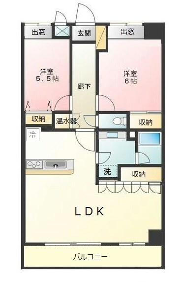 T・フラッツ 間取り