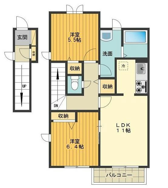 サニーコートＡ 間取り