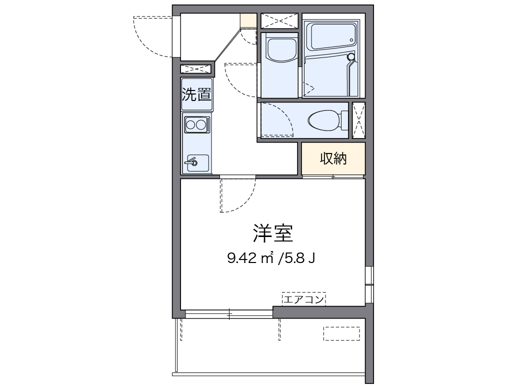 クレイノかがやき 間取り