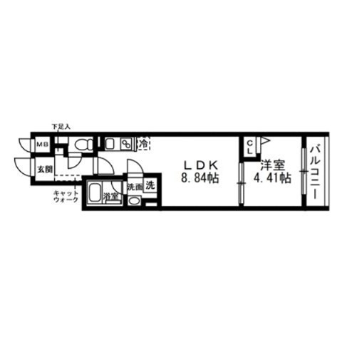 SOLASIA residence 武蔵小山 間取り