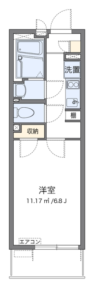クレイノヒカリ　レジデンス 間取り
