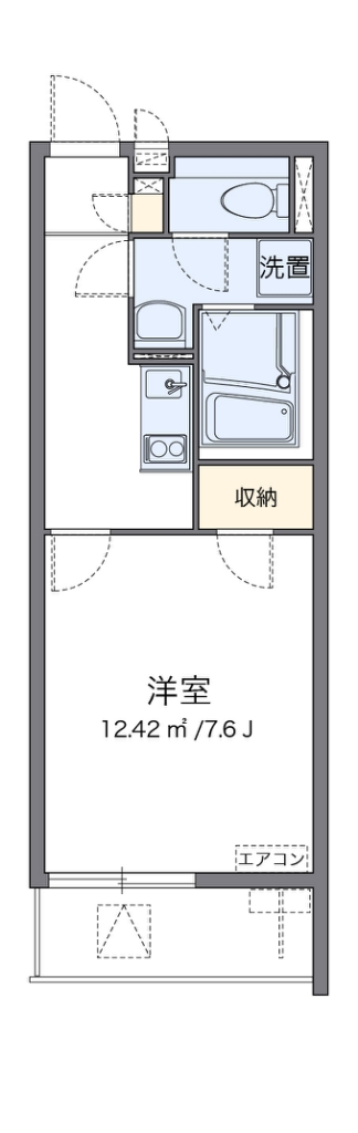 クレイノＴＡＴＥＩＳＨＩ 間取り