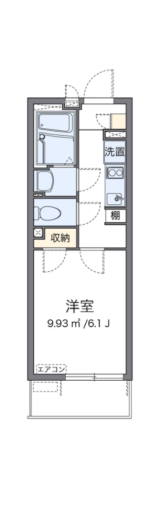クレイノＪＯＹ　ＦＯＲＥＳＴ 間取り