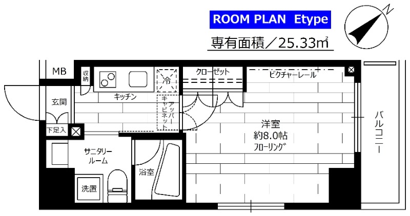 ステージグランデ蒲田アジールコート 間取り