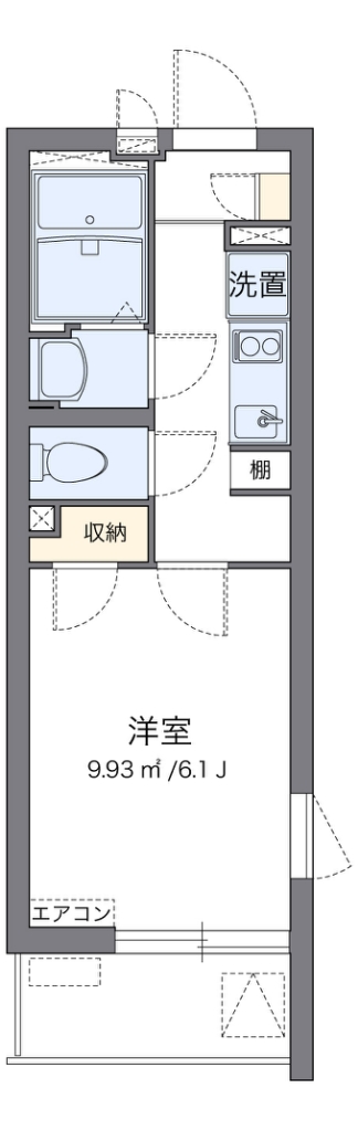 クレイノメゾン　ド　ピエラ 間取り
