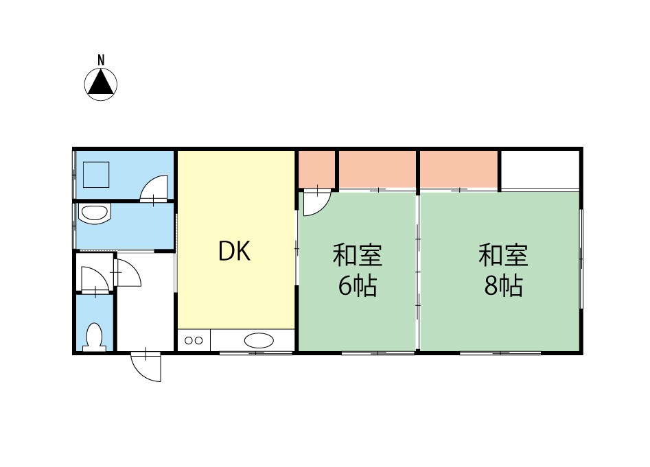 中島貸家 間取り