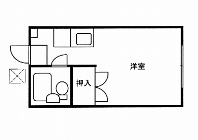 コーポ領家 間取り