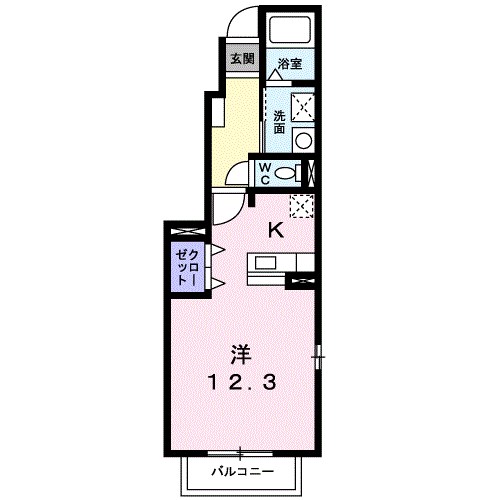 エクセルグリーンⅡ 間取り図