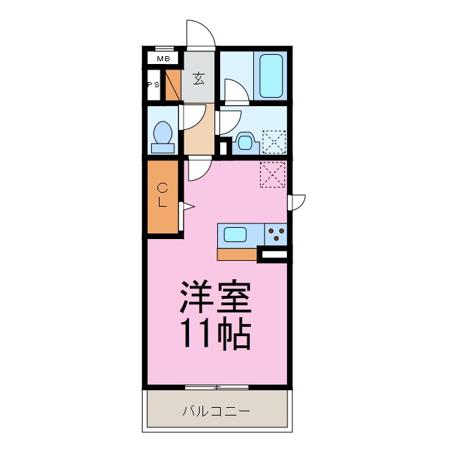 サザンクロス 間取り図