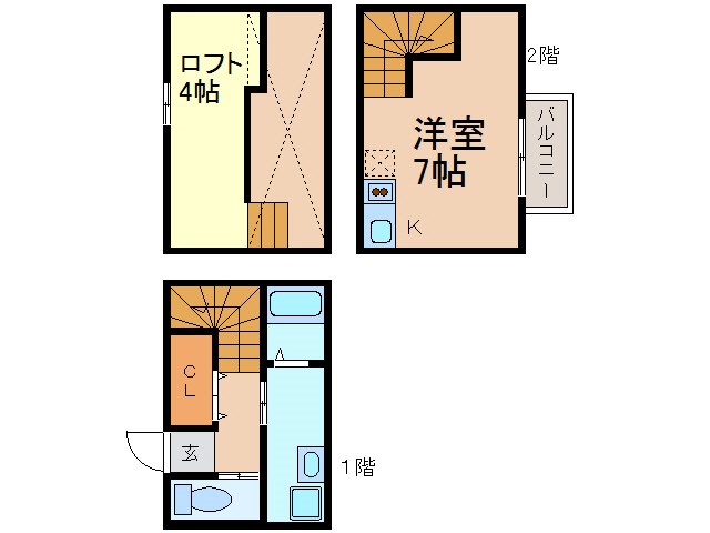 Fairy（フェアリー） 間取り図