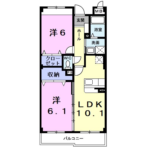 SunSoleil21 間取り図