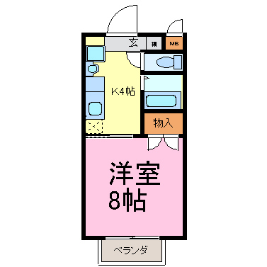 メープルハウス 間取り図