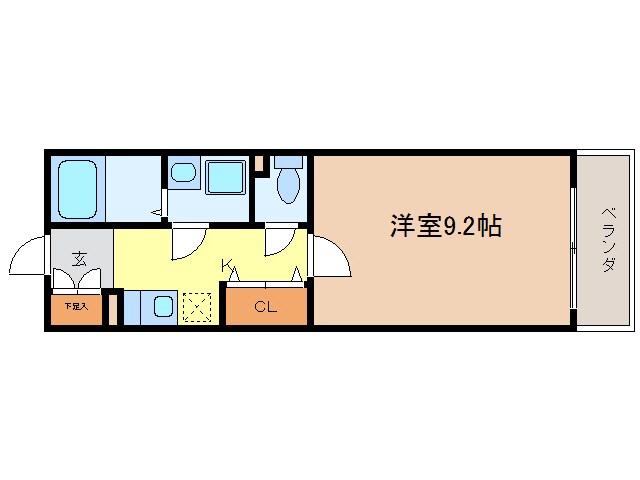 Smile　ITO 209号室 間取り