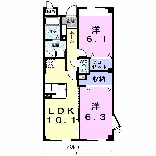 SunSoleil21 間取り図