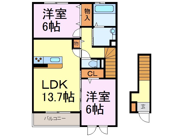 ロイヤルコート 間取り図