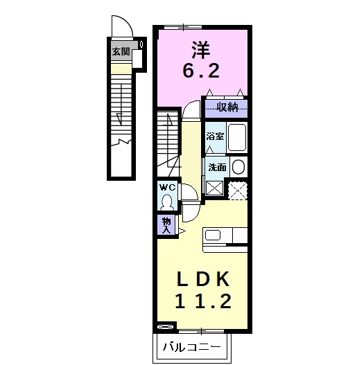 サンジェモー 間取り図
