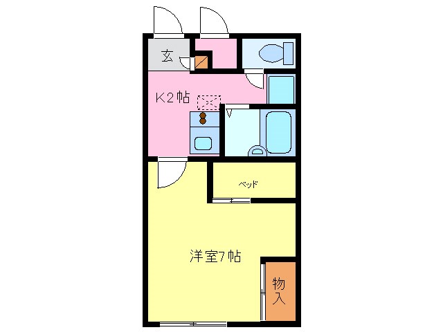 モンレーヴ常滑 間取り図