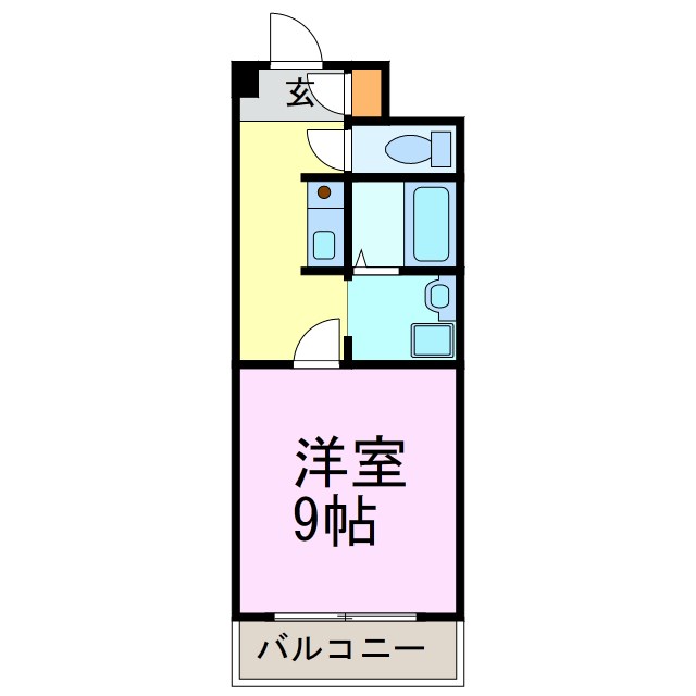 瀬々ら木ハイツ 間取り図