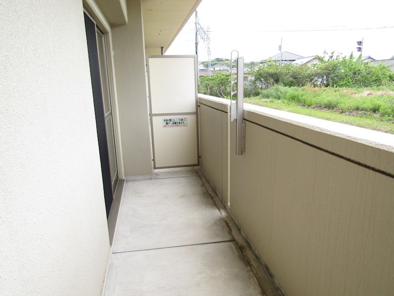 ラビアンローズ ベランダ