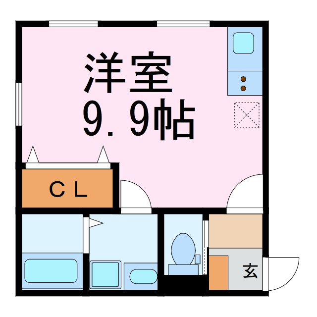 ベルセ常滑Ⅲ 間取り図