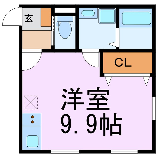 ベルセ常滑Ⅲ 間取り図