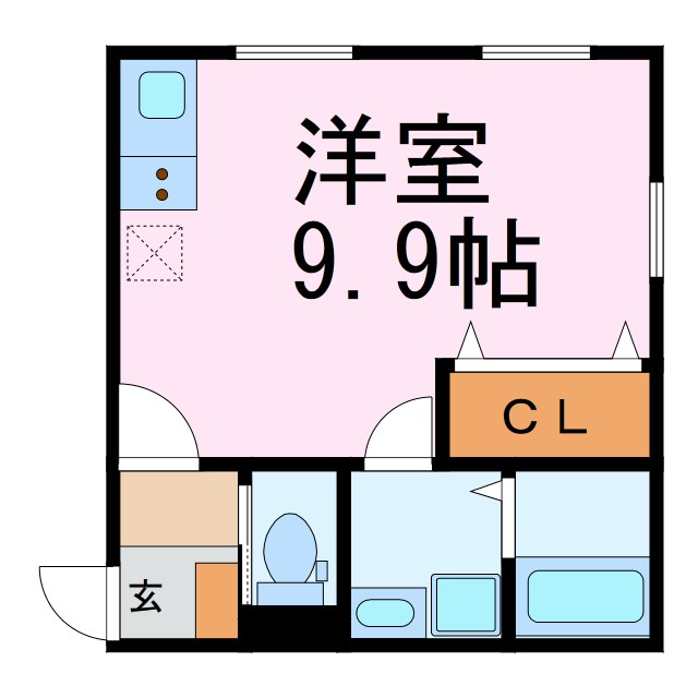 ベルセ常滑Ⅲ 間取り図