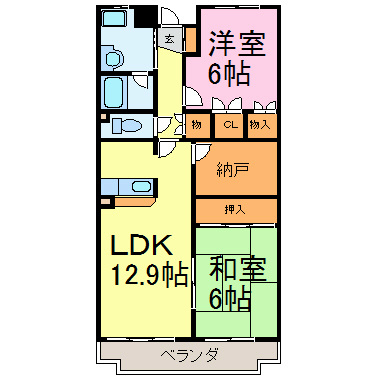 グランドパーク 間取り図