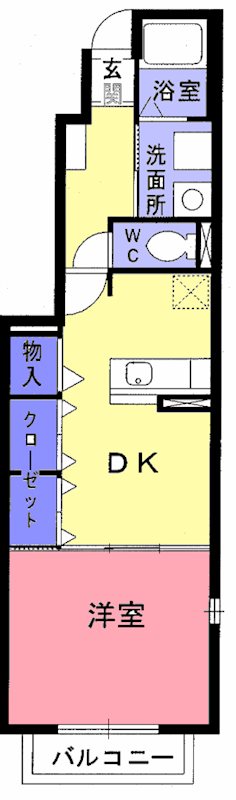 コモドアロッジオⅡ 間取り図