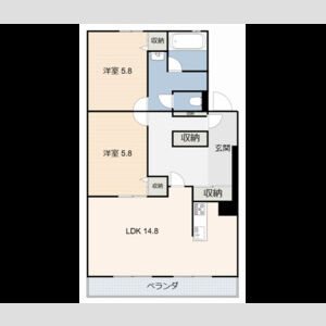 シャトー清城 間取り図