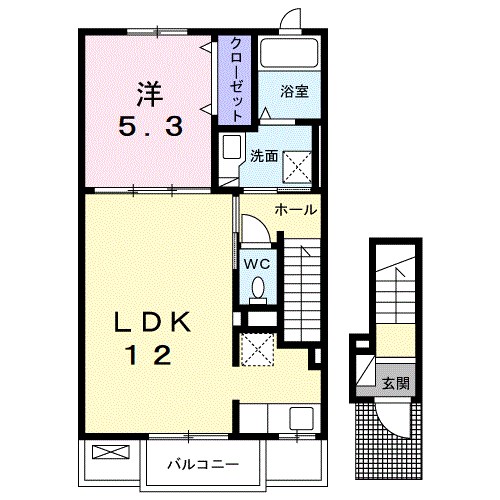 ラッキーゴールド 間取り図