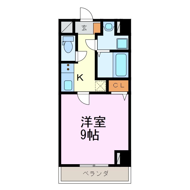 プリミエール常滑駅前 間取り図