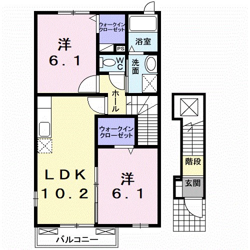 汐見坂マルタ 間取り図