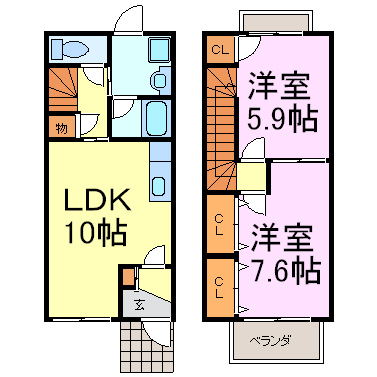 Grand　Coast 間取り図