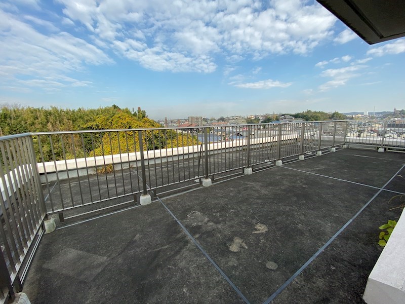 キャッスル常滑 ベランダ