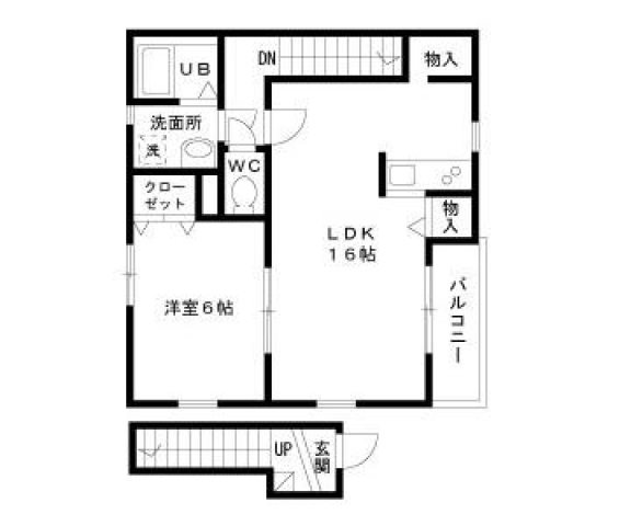 BAUM AOYAMA 間取り図
